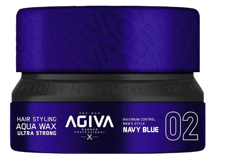 AGIVA 02 Blue plaukų vaškas labai stiprios fiksacijos, 155 ml. - plaukams - Damų Kampelis