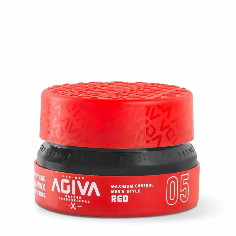 AGIVA 05 Red plaukų vaškas maksimalios fiksacijos, 155 ml. - plaukams - Damų Kampelis