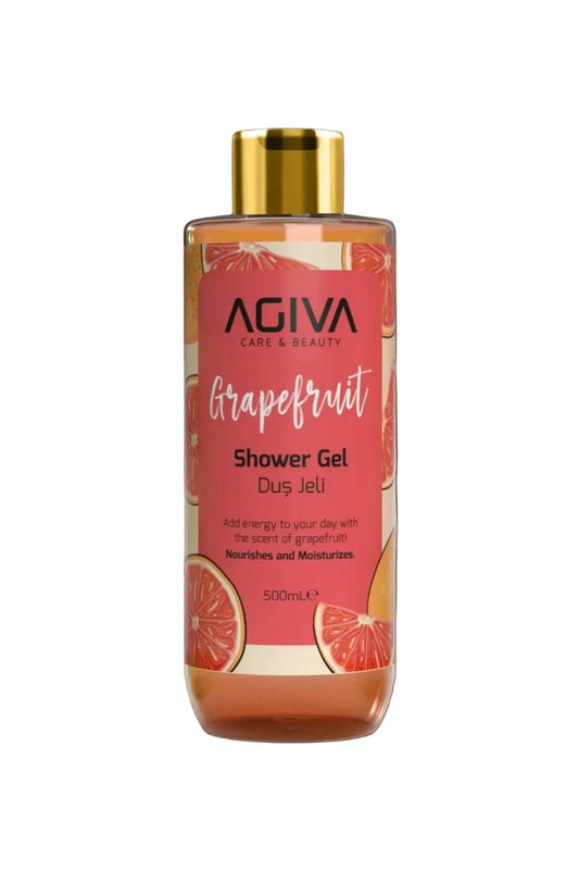 AGIVA dušo gelis GREIPFRUTAS, 500 ml-Kūnui-Damų Kampelis
