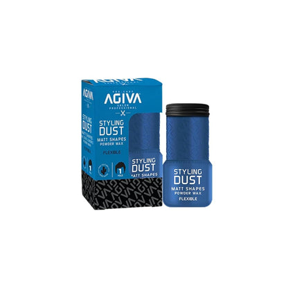 AGIVA plaukų formavimo pudra stiprios fiksacijos 01 Blue, 20 g. - plaukams - Damų Kampelis