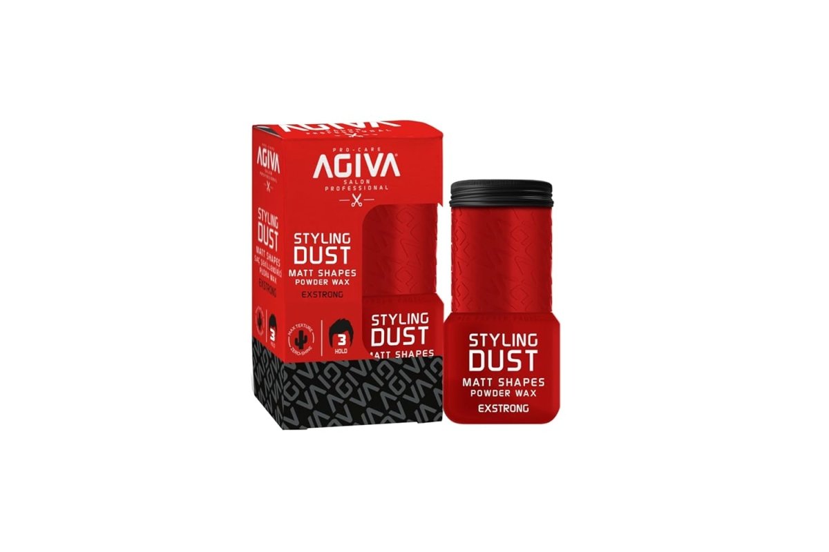 AGIVA plaukų formavimo pudra ypač stiprios fiksacijos 03 Red, 20 g. - plaukams - Damų Kampelis