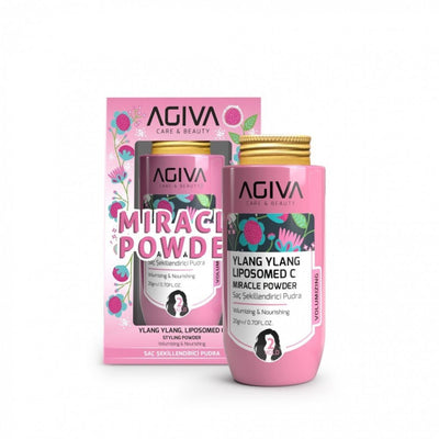 AGIVA plaukų pudra Ylang Ylang Liposomed C Miracle, 20 g - plaukams - Damų Kampelis