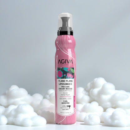 AGIVA plaukų putos Ylang Ylang Lipozom C Pro Care , 200 ml.