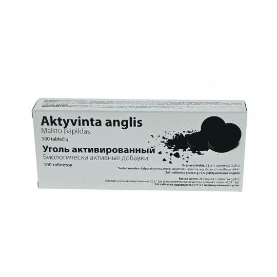 Aktyvinta Anglis maisto papildas, N100 dėžutėje-Sveikatai-Damų Kampelis