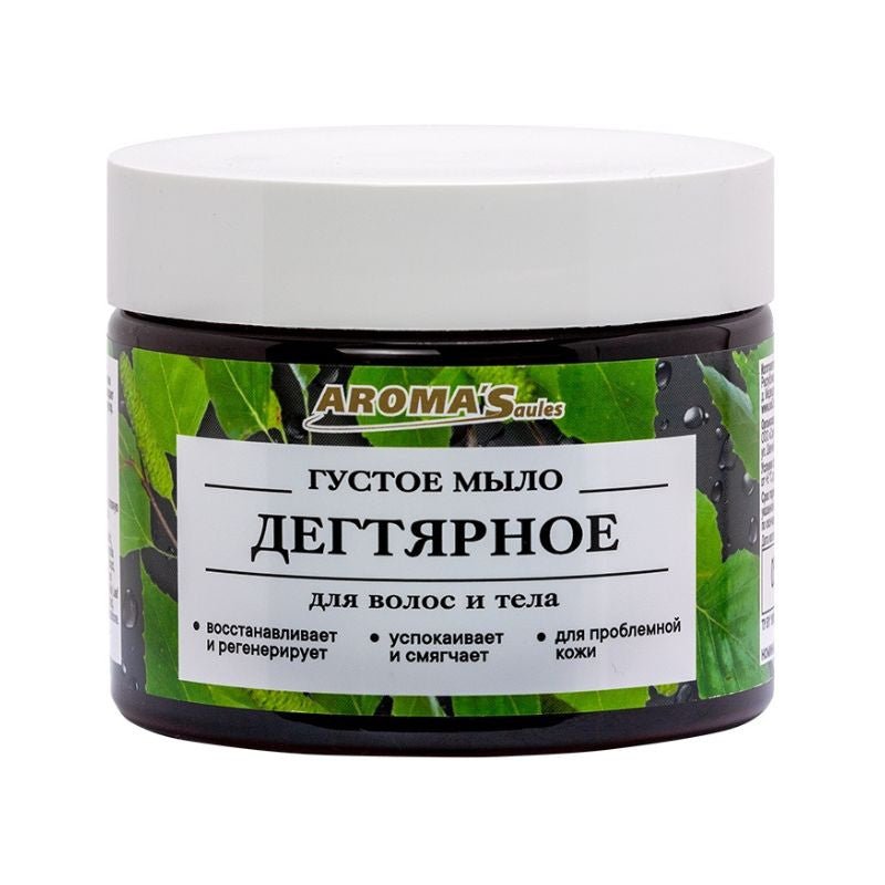 AROMA'SAULES tirštas muilas kūnui ir plaukams(Levandų/Šaltalankių/Spygliuočių/Eukaliptų/Deguto/Pelynų), 250 ml - kūnui - Damų Kampelis