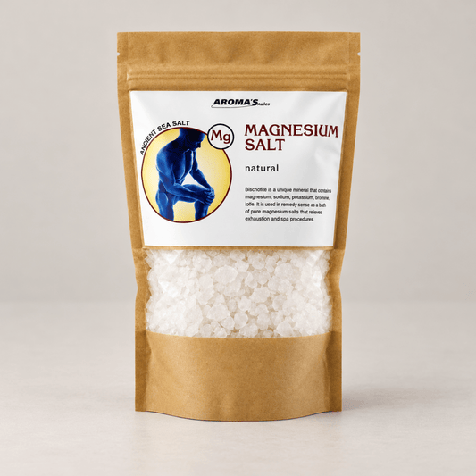 AROMA'SAULES vonios druska natūrali su bišofitu, 1 kg-Kūnui-Damų Kampelis