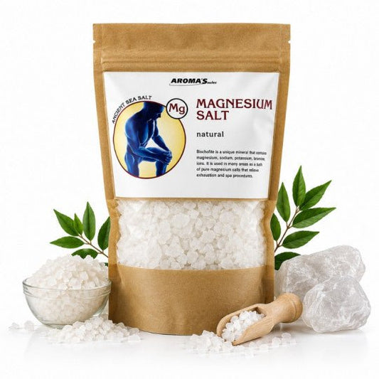 AROMA'SAULES vonios druska natūrali su bišofitu, 1 kg-Kūnui-Damų Kampelis