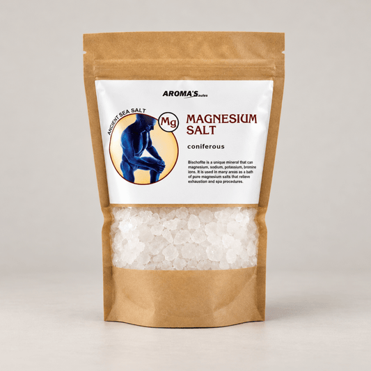 AROMA'SAULES vonios druska natūrali su spygliuočiais, 1 kg-Kūnui-Damų Kampelis