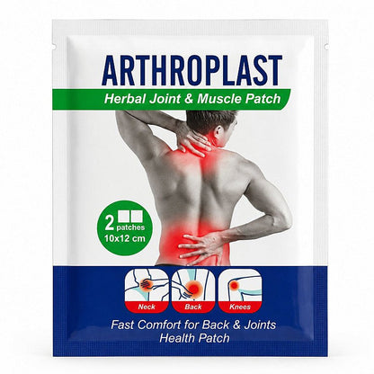 ARTHROPLAST žolelių pleistrai sąnariams ir raumenims, 10×12 cm, 2 vnt.-Sveikatai-Damų Kampelis
