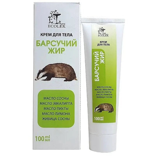 Barsuko taukai kremas kūnui, 100 ml-Kūnui-Damų Kampelis