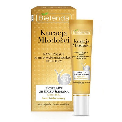 BIELENDA "Jaunystės terapija" paakių kremas, 15ml. - veidui - Damų Kampelis