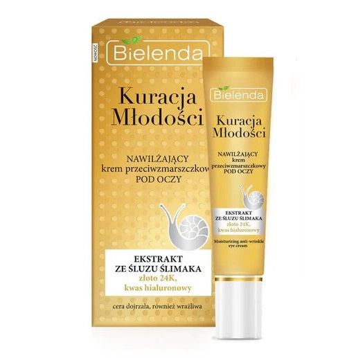 BIELENDA "Jaunystės terapija" paakių kremas, 15ml. - veidui - Damų Kampelis