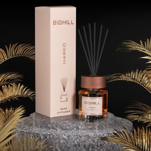 EYFEL BIGHILL NARKO namų kvapas su lazdelėmis, 120ml. - kvapai - Damų Kampelis