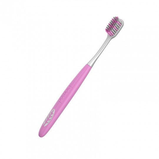 BIOMED PINK SALT dantų šepetėlis ULTRA SOFT, 1 vnt.-Sveikatai-Damų Kampelis