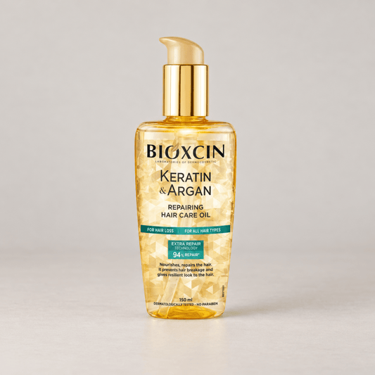 BIOXCIN plaukų aliejus Keratin & Argan, 150 ml-Plaukams-Damų Kampelis