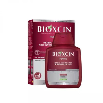 BIOXCIN šampūnas intensyviai slenkantiems plaukams FORTE, 300 ml - plaukams - Damų Kampelis