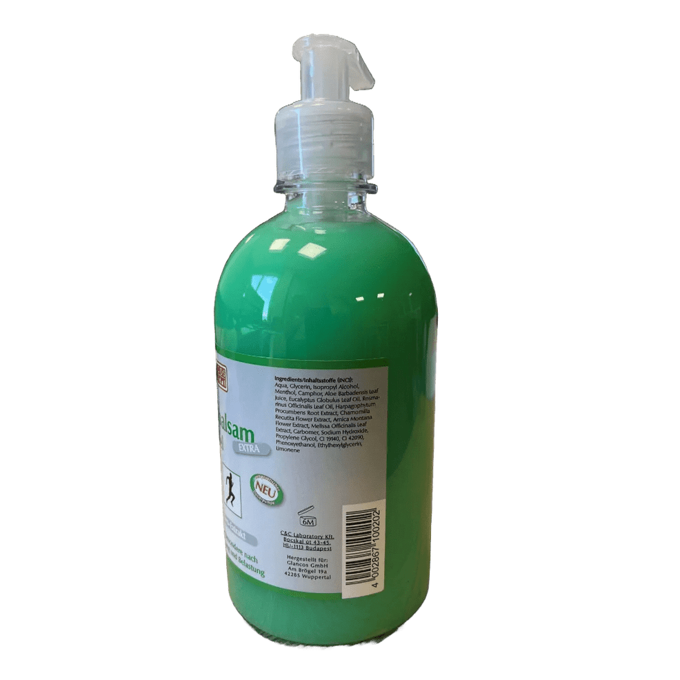 BOTANIS, vėsinantis Arklių balzamo gelis su dozatoriumi, 500 ml. - sveikatai - Damų Kampelis
