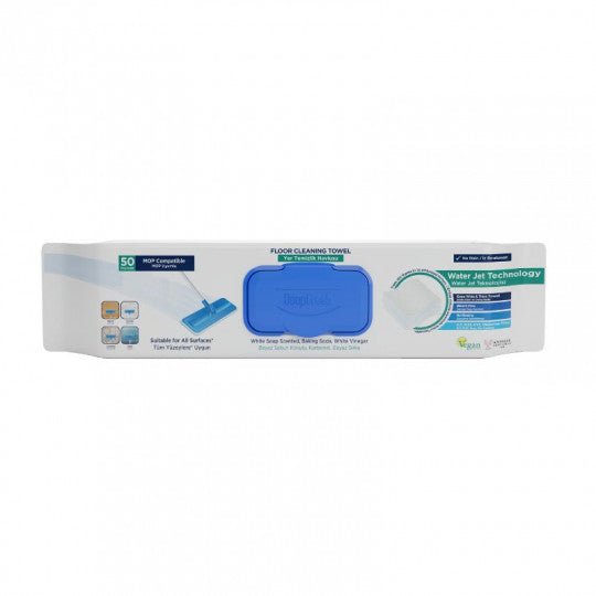 DEEP FRESH grindų valymo drėgnos servetėlės, 50 vnt - namams - Damų Kampelis