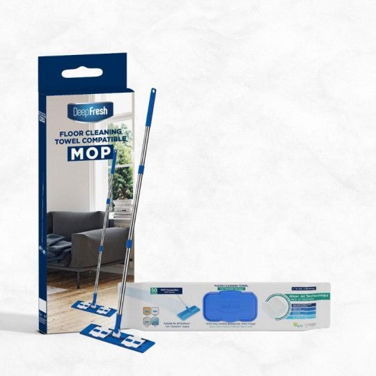 DEEP FRESH grindų valymo drėgnos servetėlės, 50 vnt - namams - Damų Kampelis