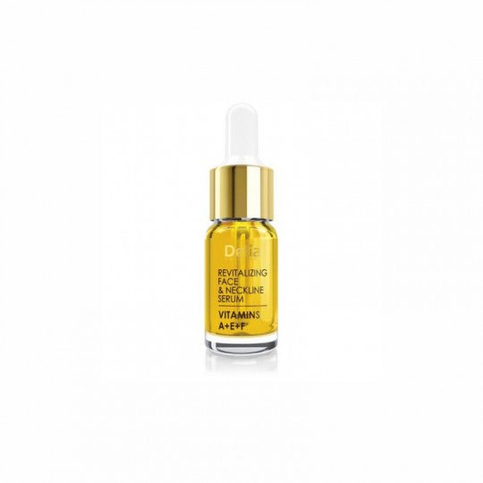 DELIA serumas veidui ir kaklui Professional Care gaivinamasis su vitaminais A, E, F, 10 ml. - veidui - Damų Kampelis