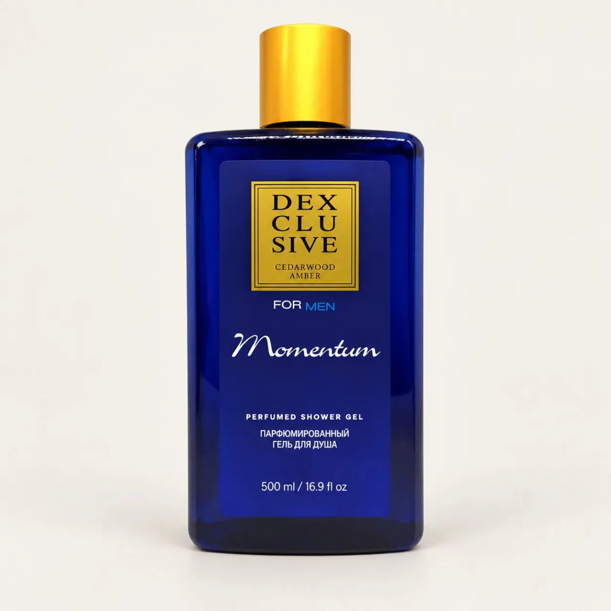 DEXCLUSIVE Men Momentum Cedar & Amber parfumuota dušo želė vyrams, 500 ml-kunui-Damų Kampelis