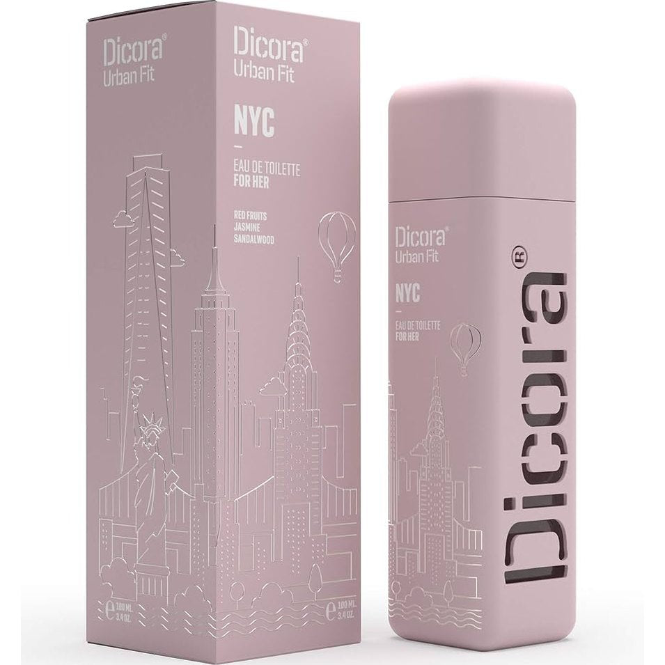 Moteriškas tualetinis vanduo Dicora Urban Fit New York City 30 ml - kvapai - Damų Kampelis