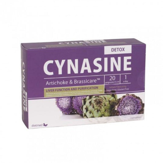 DIETMED CYNASINE DETOX maisto papildas, 20 x 15 ml-Sveikatai-Damų Kampelis