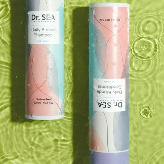 DR. SEA kondicionierius kasdieninis šviesiems plaukams Anti Yellow, 300 ml.(Izraelis) - plaukams - Damų Kampelis