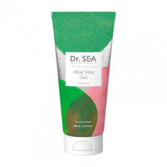 DR. SEA gelis veidui su alaviju ir vitaminu E(Izraelis), 200 ml - veidui - Damų Kampelis