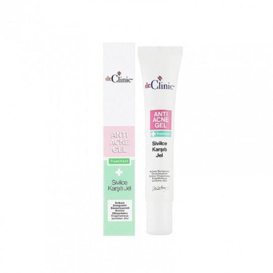 DR CLINIC veido gelis nuo aknės Anti Acne, 15 ml.(Turkija) - veidui - Damų Kampelis