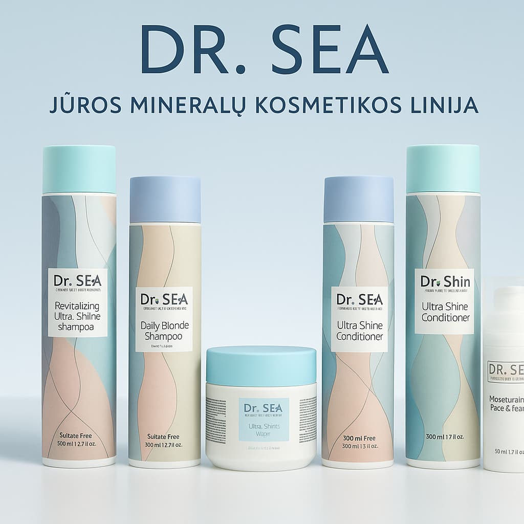 Dr.Sea juros mineralu kosmetikos linija