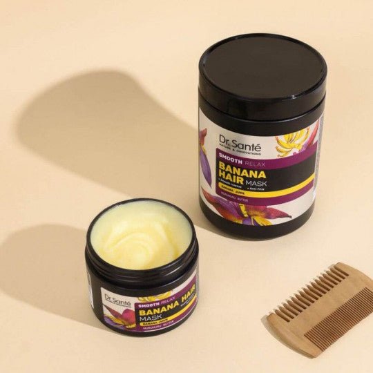 DR.SANTE kaukė plaukams Banana, glotninamoji 300 ml - plaukams - Damų Kampelis