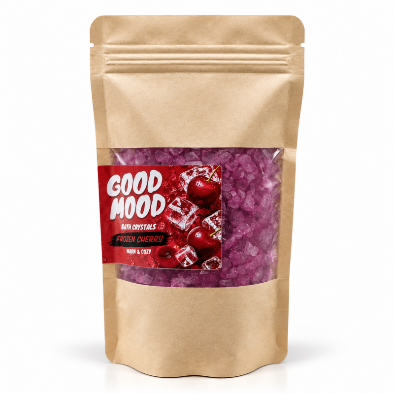 GOOD MOOD Frozen Cherry vonios druska, 500 g – originali pakuotė