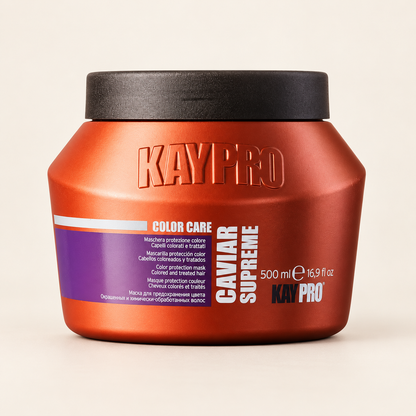 KAYPRO Caviar Supreme spalvą sauganti plaukų kaukė, 500 ml
