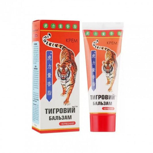 ELIXIR kremas-balzamas kūnui šildomasis Tigras Raudonas, 75 ml-Kūnui-Damų Kampelis