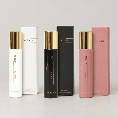 ELIXIR Moteriški ir unisex mini kvepalai(pasirinkite kvapą) 30 ml.-Kvapai-Damų Kampelis