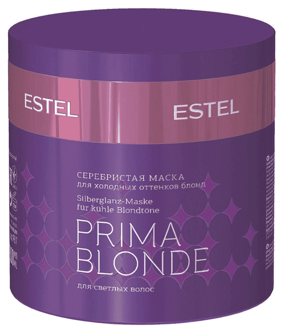 ESTEL PRIMA BLONDE Plaukų Kaukė Blondinėms - Šaltas Atspalvis 300ml-Plaukams-Damų Kampelis