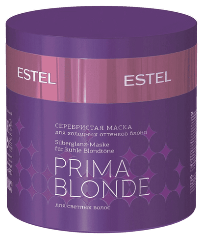 ESTEL PRIMA BLONDE Plaukų Kaukė Blondinėms - Šaltas Atspalvis 300ml-Plaukams-Damų Kampelis