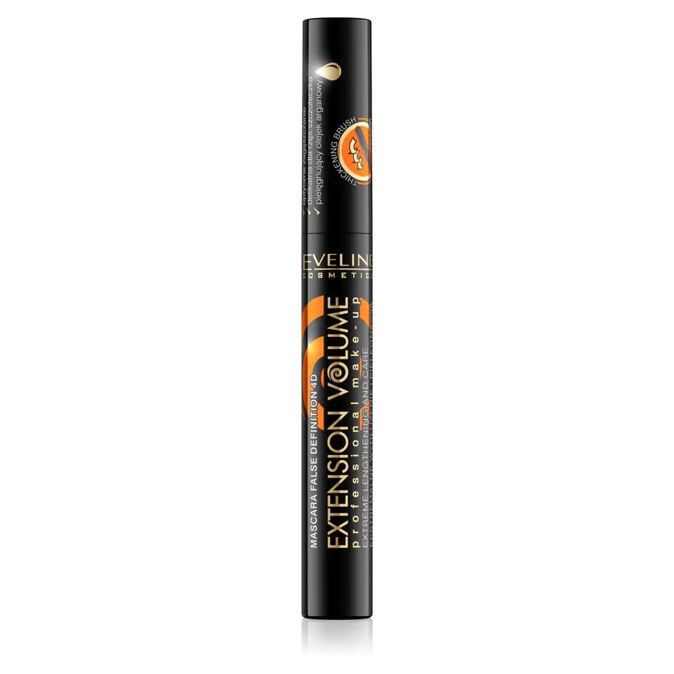 Eveline Mascara Extension Volume ilginantis ir storinantis blakstienų tušas 10ml. - veidui-Damų Kampelis