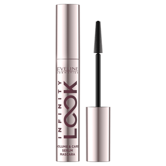 Eveline Infinity Look Volume &amp; Care tušas-serumas blakstienoms, 7 ml-Veidui-Damų Kampelis