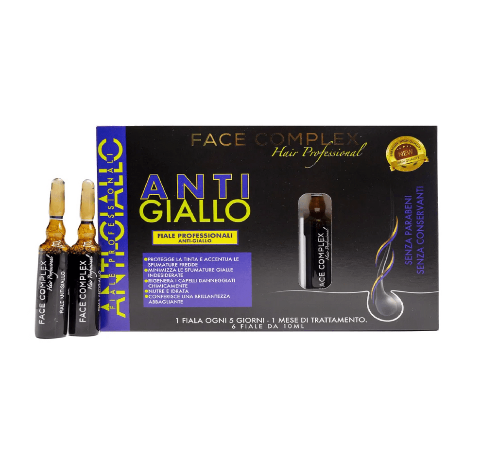 FACE COMPLEX Anti-Giallo ampulės plaukams, 6 x 10 ml-veidui-Damų Kampelis