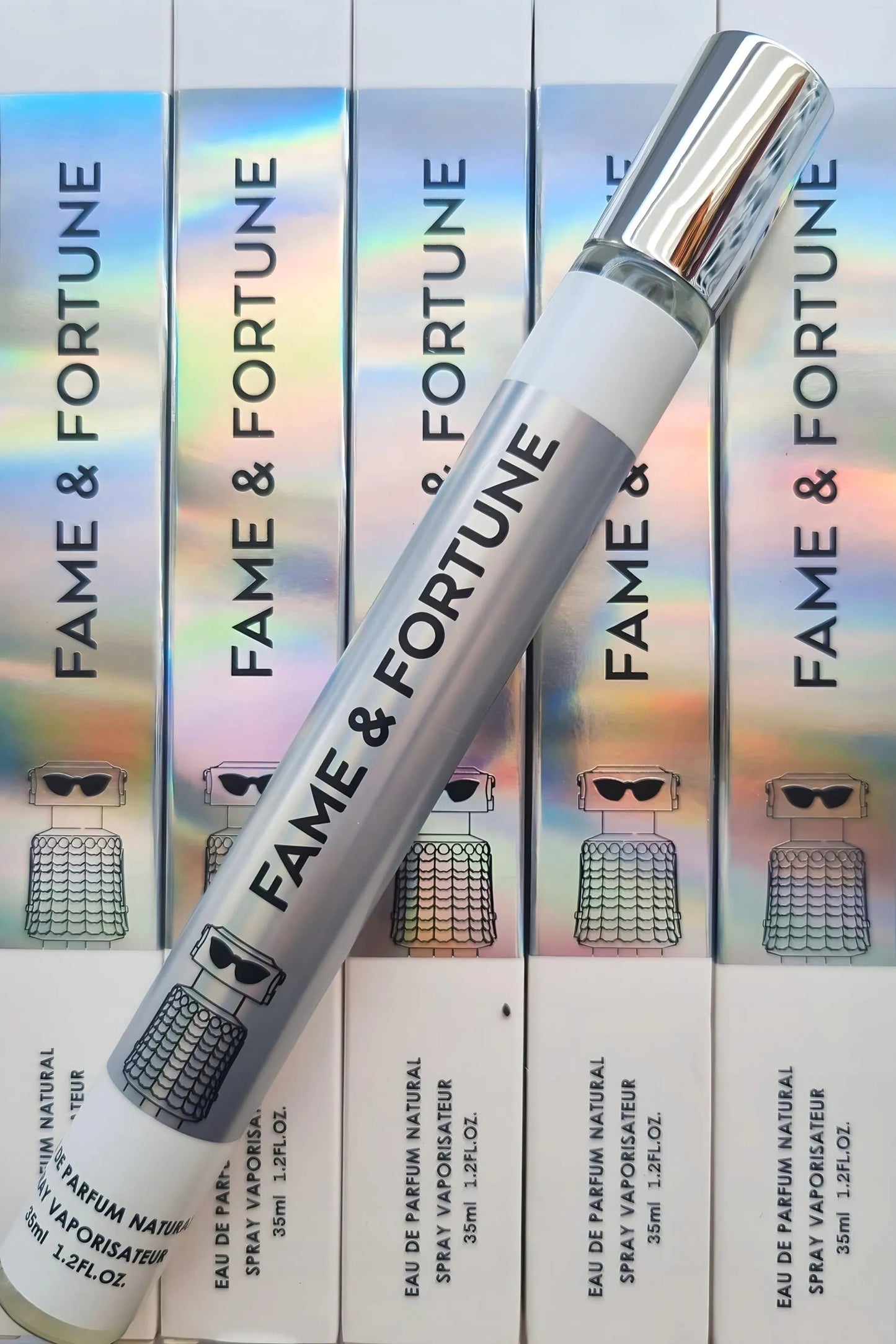 FAME & FORTUNE unisex kelioniniai kvepalai EDP, 35ml. bundle