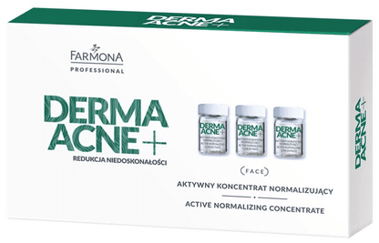 FARMONA Professional DermaAcne+ koncentratas veidui aktyvus normalizuojantis, 5 x 5 ml-veidui-Damų Kampelis