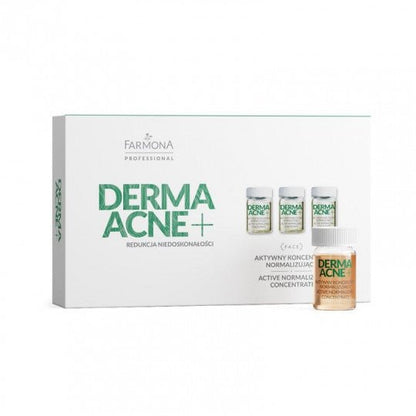 FARMONA Professional DermaAcne+ koncentratas veidui aktyvus normalizuojantis, 5 x 5 ml-veidui-Damų Kampelis