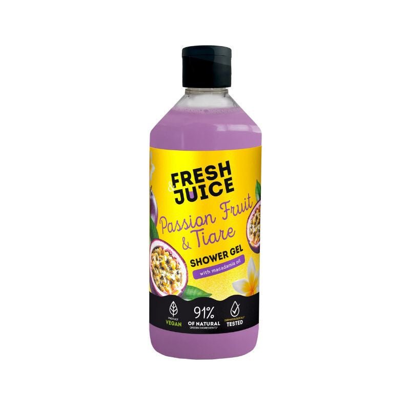Fresh Juice dušo želė Passion fruit & Tiare, 473 ml-Kūnui-Damų Kampelis