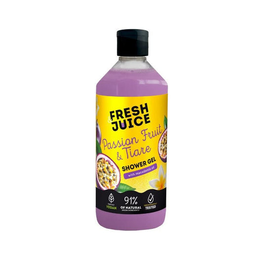 Fresh Juice dušo želė Passion fruit & Tiare, 473 ml-Kūnui-Damų Kampelis