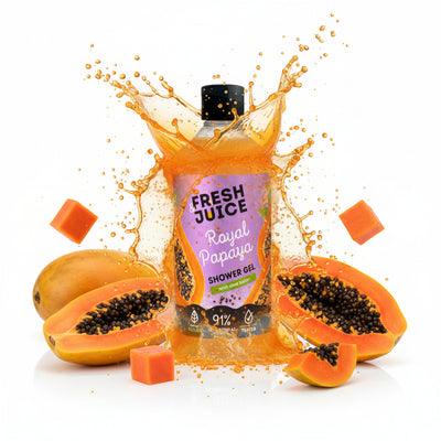 FRESH JUICE dušo želė Royal Papaya, 473 ml - kūnui - Damų Kampelis