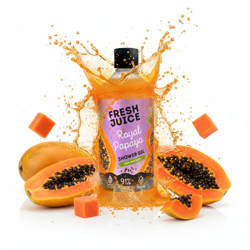 FRESH JUICE dušo želė Royal Papaya, 473 ml - kūnui - Damų Kampelis