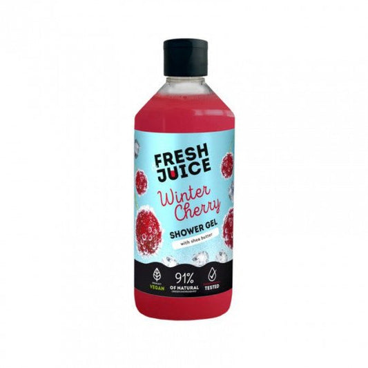 FRESH JUICE dušo želė Winter Cherry, 473 ml - kūnui - Damų Kampelis