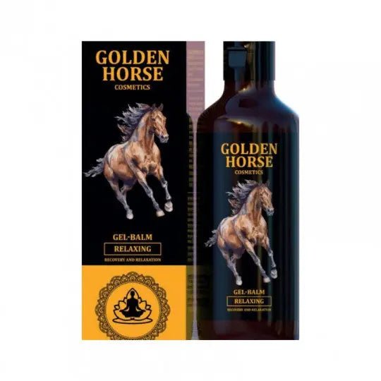 GOLDEN HORSE gelis - balzamas kūnui atpalaiduojantis, 400 ml - kūnui - Damų Kampelis